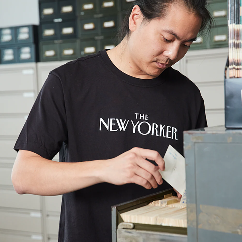 Rea Irvin’s Classic T-Shirt in Black - Image 3