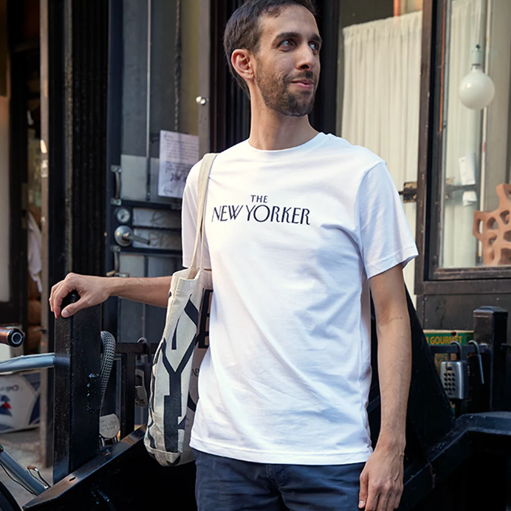 Rea Irvin’s Classic T-Shirt in White - Image 3