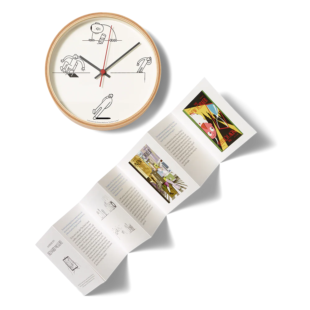 Richard McGuire’s Full-Tilt Wall Clock - Image 3
