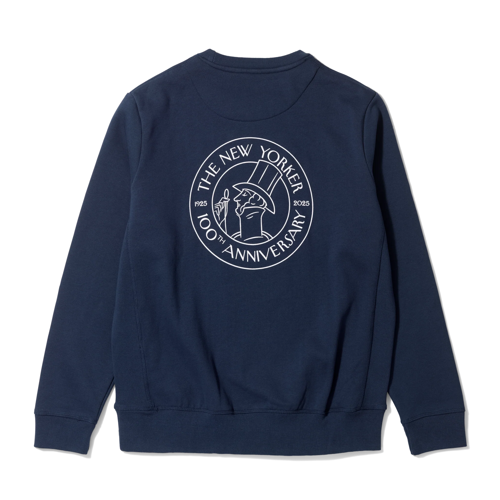 The 100th Anniversary Crewneck in Navy - Image 4
